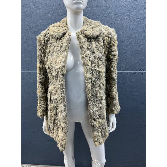 Vintage Hall Furriers Persian Lamb Fur Coat - Picture 2 of 8